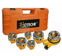 FILIERA FILIERE PER TUBI IDRAULICI CON PROLUNGA 7pz 1/4" 3/8" 1/2" 3/4" 1" 1-1/4