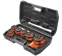 FILIERA MANUALE A CRICCHETTO KIT 331009 WOKIN - 1/4 3/8 1/2 3/4 1 1/4 CF=PZ 9...