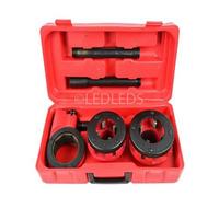 FILIERA PER TUBI IDRAULICI PROFESSIONALE FILETTATRICE 3 PEZZI da 1-1/2" 2"