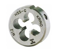 FILIERA TONDA HSS M12 PASSO 1,75 D 38 MM