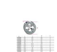 Filiera Tonda Passo Grosso HSS - Beta 442