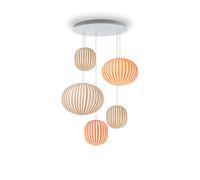 FILIGRANA LIGHT C5 Cluster Lampadario Ø60 Multicolore
