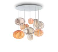 FILIGRANA LIGHT C9 Nuvola Lampadario Ø100 Multicolore