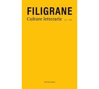 Filigrane. Culture letterarie (2021). Vol. 1: Città e confini.