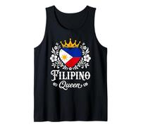Filipino Queen Philippines Flag Proud Filipino Woman Canotta
