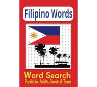 Filipino Words, Word Search Puzzle Book