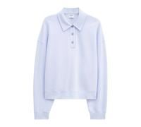 Filippa K - Felpa Polo Blu con Colletto alla Coreana - - Tops - Donna - Blu - S