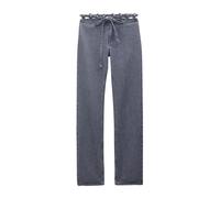 Filippa K - Jeans con vita in pizzo - - Jeans - Donna - Grigio - W28