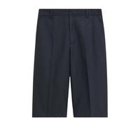 Filippa K - Pantaloncini Dritti in Cotone e Lino - - Shorts - Donna - Nero - M