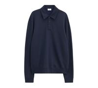 Filippa K - Polo Sweatshirt - - Sweatshirts & Hoodies - Uomo - Blu - S