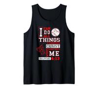 Filippesi 4: 13 Motivazione nel Baseball Canotta