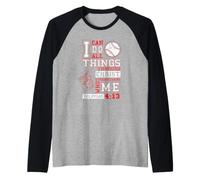 Filippesi 4: 13 Motivazione nel Baseball Maglia con Maniche Raglan