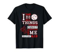 Filippesi 4: 13 Motivazione nel Baseball Maglietta