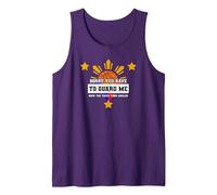 Filippine Difesa Basket Canestro Palla Difensore Bandiera Canotta, Uomo, Viola, XXL