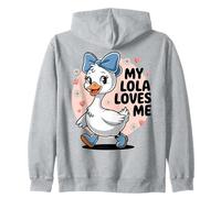 Filippine Filippine Nipoti Anatra La mia Lola mi ama Felpa con Cappuccio
