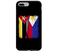 Filippine Mezza Bandiera Mozambico Mozambico Filippino Bandiera Custodia per iPhone 7 Plus/8 Plus