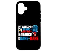 Filippino Divertente Karaoke Design per Pinay Filippine Custodia per iPhone 16