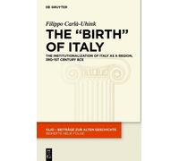 Filippo Carlà-Uhink The "Birth" of Italy (Copertina rigida)