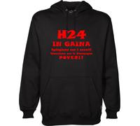 Filippo Champagne e Nevio Lo Stirato LA ZANZARA Felpa H24 IN GAINA POVERI