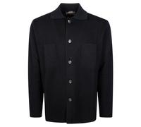 Filippo De Laurentiis - Giacca Camicia - - Knitwear - Uomo - Nero - L