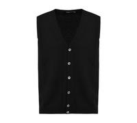 Filippo De Laurentiis - Knit Vest - - Knitwear - Uomo - Nero - XL