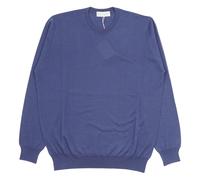 Filippo De Laurentiis - Maglione Girocollo Superlight - -Knitwear -Uomo -Blu -4XL