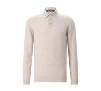 Filippo De Laurentiis - Polo a maniche lunghe Pl1Ml - - Knitwear - Uomo - Beige - M