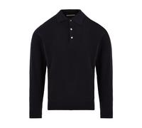 Filippo De Laurentiis - Polo Collar Sweater - - Tops - Uomo - Nero - M