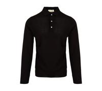 Filippo De Laurentiis - Polo collo con paramontura - - Tops - Uomo - Nero - 2XL