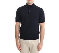 FILIPPO DE LAURENTIIS Polo Paramontura Cotone Uomo Blu