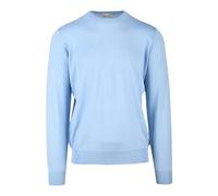 Filippo De Laurentiis - Pullover girocollo in lana merino - - Knitwear - Uomo - Blu - L