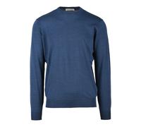 Filippo De Laurentiis - Pullover Girocollo - - Knitwear - Uomo - Blu - 2XL