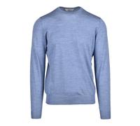 Filippo De Laurentiis - Pullover Girocollo - - Knitwear - Uomo - Blu - 2XS