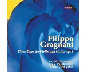 Filippo Gragnani Filippo Gragnani: Three Duos for Violin and Guitar, Op. 8 (CD)