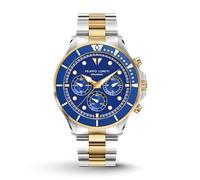 FILIPPO LORETI Odyssey - Orologio da polso bicolore oro blu quadrante in acciaio inox 42 mm orologio da polso per uomo resistente all'acqua fino a 100 m cassa in acciaio inox movimento giapponese
