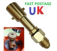 Fill Gas Bottiglia UK Baionetta LPG Filler Cilindro Ottone Adattatore Rv, Nuovo