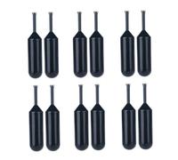 FILL INSCILE TIMBRO 12pcs 2 ml, sostituzione nera per timbri auto -inchiostrazione francobollo di protezione del furto