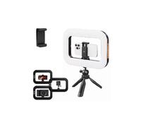 (Fill Light*desktop Rack) Rechargeable Selfie Portable Ring Light-Adjustable Bicolor Fill Light