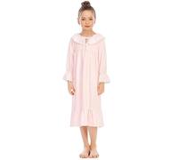 Filles à Manches Longues Chemise de Nuit Pyjamas Enfant en Bas âge Robe de Nuit Pyjama Princesse Enfants Chemise de Nuit Robes de Nuit pour Les Filles Comodo