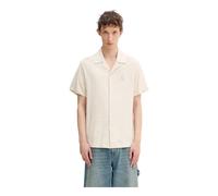 Filling Pieces - Camicia a Maniche Corte Ricamata Floreale - - Shirts - Uomo - Beige - XL