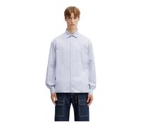 Filling Pieces - Camicia a Righe - - Shirts - Uomo - Blu - L