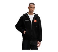 Filling Pieces - Felpa con zip oversize Zucchini - - Sweatshirts & Hoodies - Uomo - Nero - M