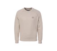 Filling Pieces Felpa Senza Fantasia Ricamata Knot Unisex Pullover Beige