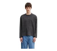Filling Pieces - Maglia Maniche Lunghe Boxy Ricamata - - Tops - Uomo - Nero - L