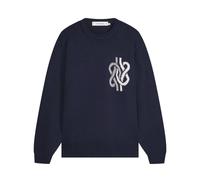 Filling Pieces - Maglione in Maglia con Nodo - - Knitwear - Uomo - Blu - XL