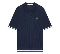 Filling Pieces - Polo in Maglia Bouclé - - Knitwear - Uomo - Blu - L
