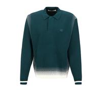Filling Pieces - Polo Maglia a Righe Pine - - Tops - Uomo - Verde - L