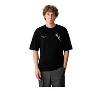 Filling Pieces - T-shirt stampata - - Tops - Uomo - Nero - XL