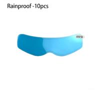 Film Antifog Visiera Casco Integrale Lunga Durata(rainproof) | 10 inclusi, struttura molecolare speciale, antifog immediato, ideale per pioggia