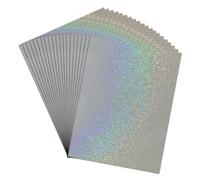 Film di laminazione a freddo olografico, 20 fogli, vibrante effetto, dimensioni A4, freddo glitter, film, carta di decalcomania olografica, supporto adesivo, per avvolgimento, documenti, me